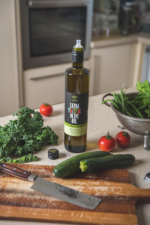 SINDYANNA OF GALILEE Awarded Extra Virgin Olive Olive Oil Cold Pressed Made in Israel Kosher Vegan Keto &amp Cold Presse 250ml (Coratina)