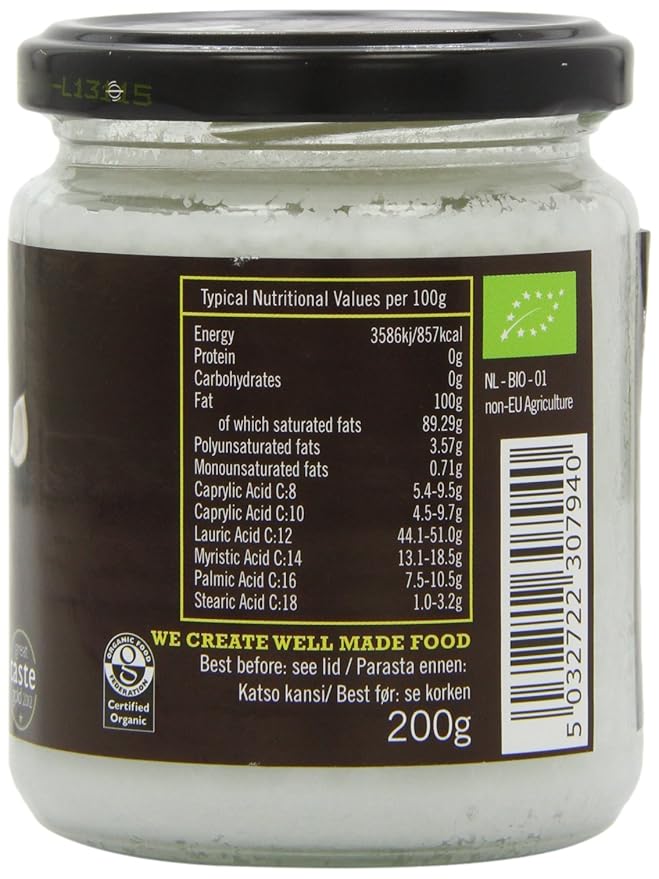 BIONA Organic Coconut Oil 200 GR