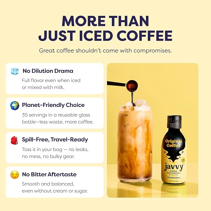 Coffee Concentrate Bundles - Cold Brew Coffee Perfect for Hot or Iced Instant Coffees Hot Drinks Cold Brew Concentrate - Original &amp Caramel