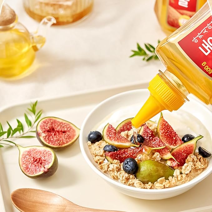 Pure Natural Honey 600g (1.32lb) Raw Organic Premium Quality Natural Sweetener