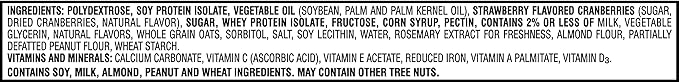 Kellogg's Special K Protein Bars Meal Replacement Protein Snacks Strawberry 20 bars