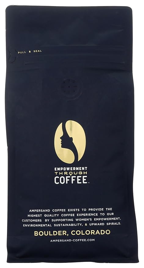 Ampersand Coffee Roasters Organic Peru Whole Bean Coffee 12 Oz