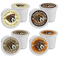 Boxer Coffee Cozy Classics Variety Naturally Flavored Pods compatible with Keurig K-Cup 48 count - Vanilla Chocolate Hazelnut Caramel