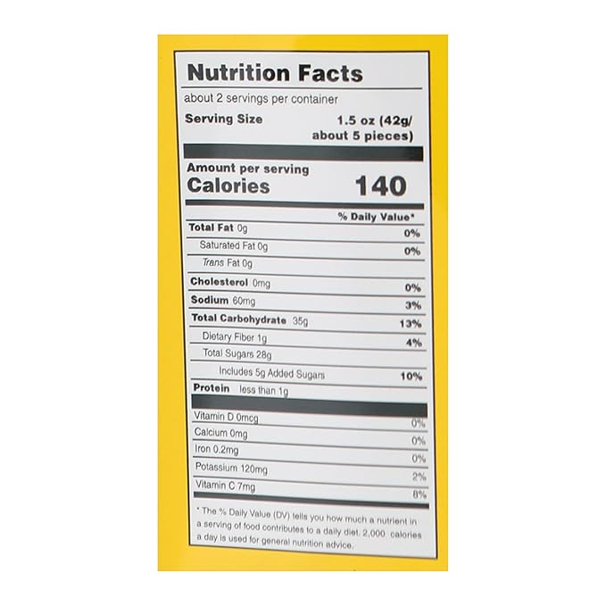 Dried Mangoes 7D Export Quality Dried Fruit Naturally Sweet Mango Snack 80g Pack of 5