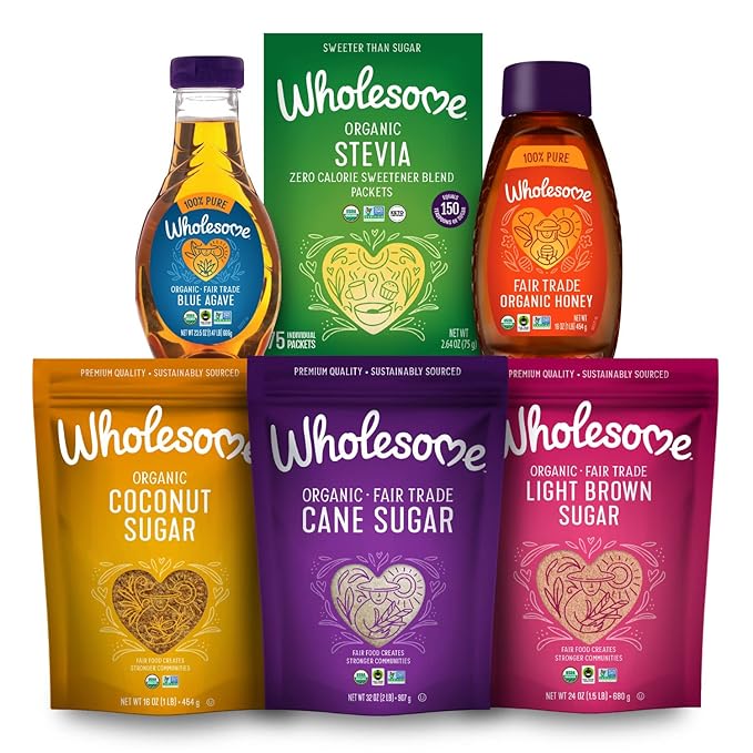 Wholesome Organic Honey 100% Pure Fair Trade Non-GMO 16 oz. Squeeze Bottle (Pack of 2) (Packaging May Vary)