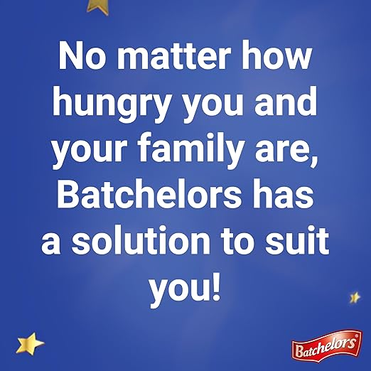 Batchelors Super Noodles Bacon Flavour Instant Snack Ready in 4 Minutes 90 g Packet (Pack Of 8)