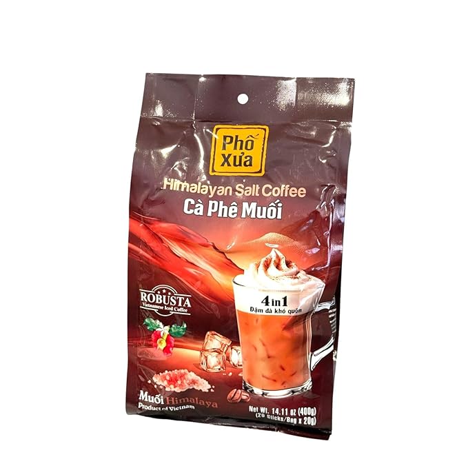 Instant Coffee Powder Quick Dissolving (2 PACKS HIMALAYAN SALT COFFEE)