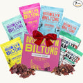 Brooklyn Biltong Beef Jerky Gift for Men (Biltong Gift Box Pack of 7) – Premium Air-Dried Grass-Fed Healthy Beef High Protein Keto &amp Gluten-Free Snacks Whole30 Biltong Box Made in USA