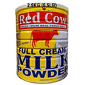 Red Cow Full Cream Milk Powder 2.5 Kg (5.5lb) Made From Real Fresh Milk Product of Netherlands.