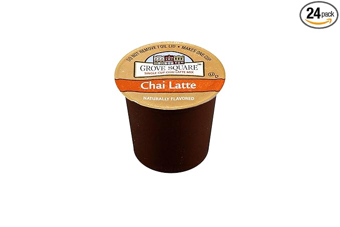 Grove Square Chai Latte 12.7 Ounce - 24 per pack - 4 packs per case.