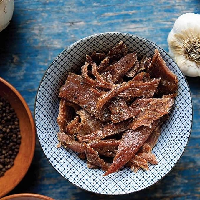 Field Trip Turkey Jerky All Natural Gluten Free Dried Turkey Meat Healthy Paleo-Friendly Low Carb Snack High Protein Snacks with No Nitrates 12oz Bag Cracked Pepper