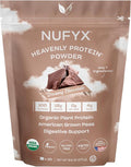 NUFYX® • Heavenly Protein® Powder • World’s Finest 100% Organic American Grown Peas • Vegan • Gluten Free • Low Carb (Dreamy Chocolate 20 Scoops)