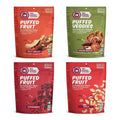 Made In Nature Organic Puffed Fruit &amp Veggie Sampler Pack 1.1 Ounce Bag (Pack of 4) - Includes 1 Veggie Medley 1 Strawberry 1 Fruit Medley 1 Apple