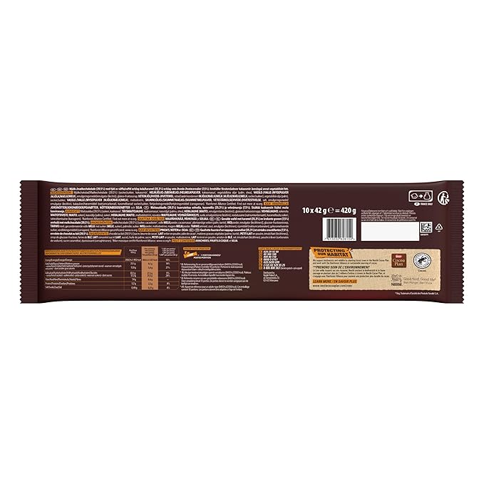 Nestle Lion Chocolate Bars 10 Pack 42g Each