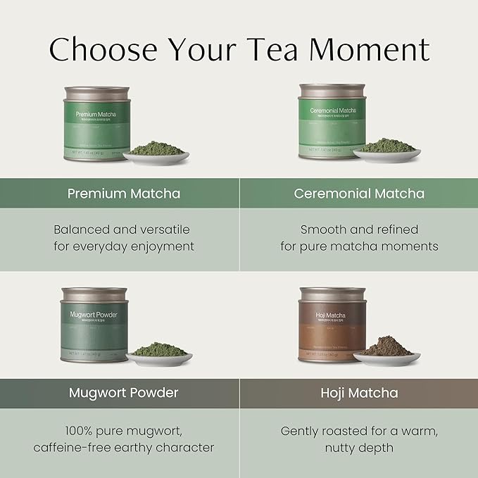 Magpie&ampTiger Premium Matcha Powder - Perfect for Matcha Lattes | Authentic Korean Green Tea from Boseong Korea | Rich Vibrant Flavor with a Clean Finish (40g)