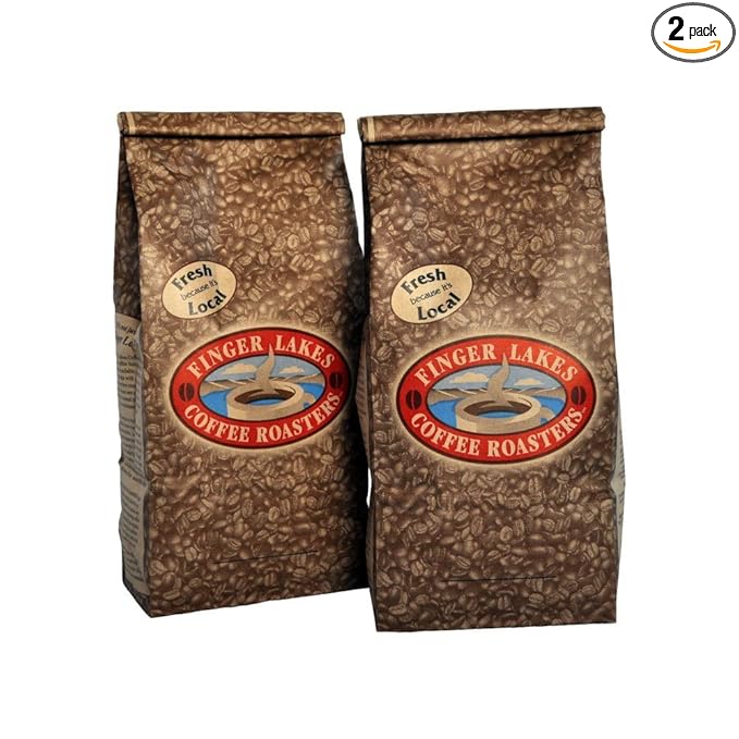 Finger Lakes Coffee Roasters Graham Cracker Coffee Ground 16-ounce bags (pack of two)