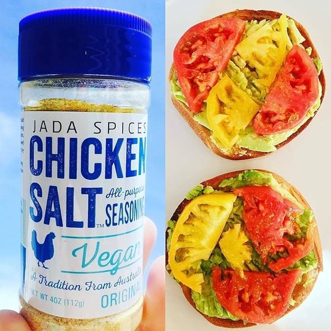 JADA Spices Chicken Salt Spice and Seasoning - Original Flavors 3 PACK - Vegan Keto &amp Paleo Friendly - Perfect for Cooking BBQ Grilling Rubs Popcorn and more - Preservative &amp Additive Fre