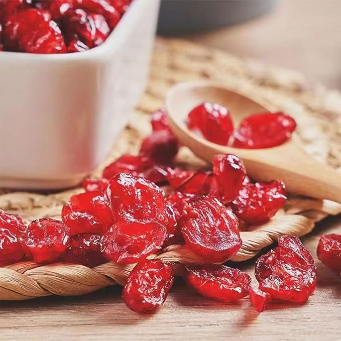 Dried Cherries 280g/9.87OZDried FruitsTart Sweet Whole CherriesHealthy SnacksFor baking.