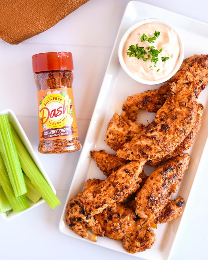 Dash Salt-Free Seasoning Blend Southwest Chipotle 21 Ounce