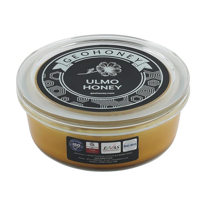 Geohoney Pure Ulmo Honey from Chile Raw and Unpasteurized 450g Almond-Like Flavor