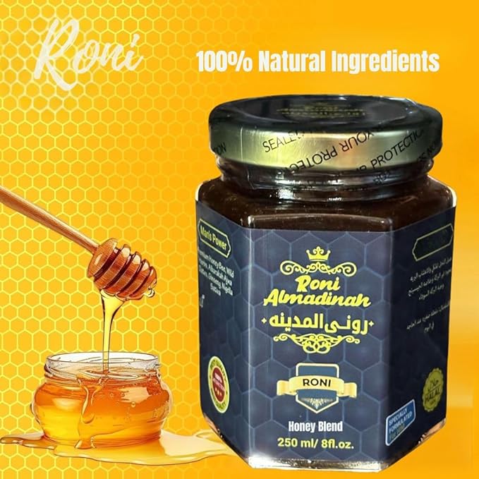 Roni Almadinah Natural Honey Blend 8 oz