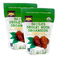 Desert Valley Date Datiles Deglet Noor Organic Boneless from California - 2 Bags of 32 oz
