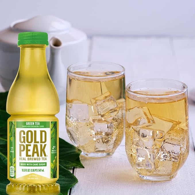 Generic B4Y Green Tea Iced Bottles - Gold_Peak (24 18.5 Fl Oz)