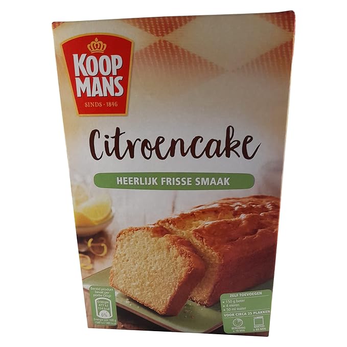 Koopmans | Lemon Cake Mix | Lemon Cake | Lemon Cake Mix | | Lemon Desserts | 14.1 Ounce Total Weight | Lemon Desserts | 14.1 Ounce Total Weight