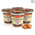 La Serenísima Dulce de Leche - Authentic Milk Caramel Spread from Argentina - Gluten-Free Creamy Caramel Sauce for Baking Desserts - Rich Flavor for Pancakes Waffles - 14.1 Ounce (Pack of 4)