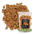 Dry Roasted Almonds Unsalted 64 oz (4 lbs) Batch Tested Gluten &amp Peanut Free | No Oil | Whole | No PPO | Non-GMO | No Herbicide | Healthy Protein Boost | Premium Quality | Try the difference