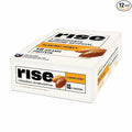 Rise Breakfast Whey Protein Bars Almond Honey 18g Protein 2.01 oz (12 Pack)
