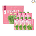 Korean Protein Shake Meal Replacement Matcha Flavor High Protein Low Sugar Protein Powder Convenient Single-Serve Packs7 Packs (1.59oz x 7 Packs)