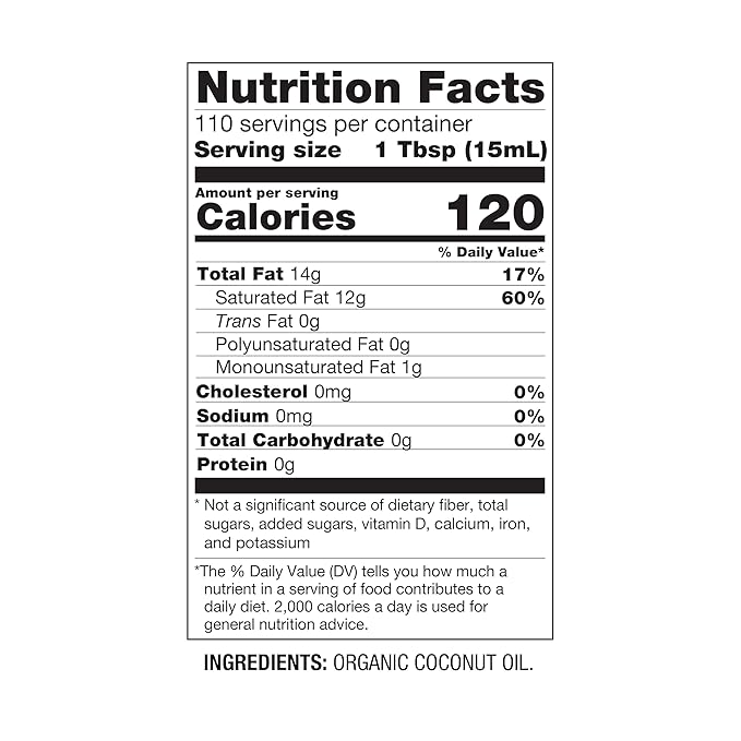 BetterBody Foods Organic Refined Coconut Oil 56 Fl Oz All Purpose Oil for Cooking Baking Hair and Skin Care