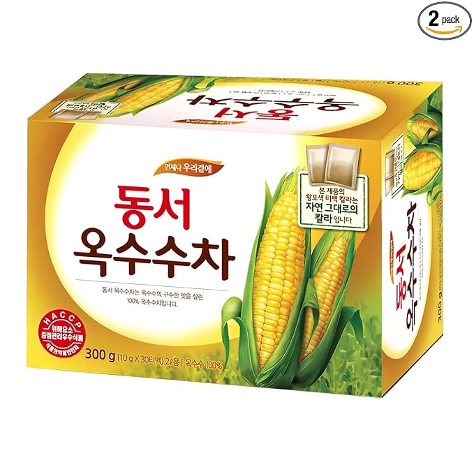 Dong Suh Korean Tea 2 Pack of - (Corn Tea 30 TB x 1)