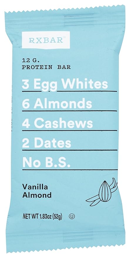 Rxbar Bar Vanilla Almond 1.83 Oz (Pack Of 12)