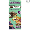 FITCRUNCH Protein Bars Snack Size Variety Pack Gluten Free (18 Bars Mint Chocolate Chip &amp Peanut Butter Jelly)