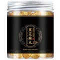 Seven Treasures Black Sesame Balls 7oz (200g) Total - 20 Individual Wrapped Rich Nutty Flavor with Black Beans Black Rice Mulberry Walnut &amp Honey Gluten-Free Energy Snack for Office &amp Tra