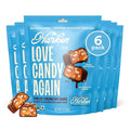 Harken Sweets The Lil’ Crunchy Pretzely One Mini Candy Bars: High Fiber Vegan Chocolate Pretzel Snack with Date Caramel – Plant-Based Gut-Friendly No Added Sugar 6-Pack (30 Bars)