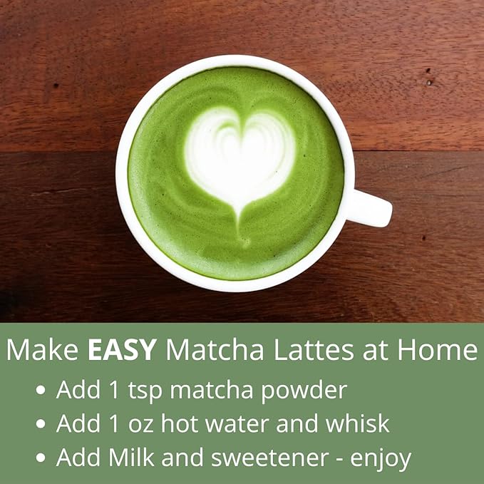 Kenko Matcha Green Tea Powder [USDA Organic] Culinary Grade Matcha Powder for Lattes Smoothies and Baking [100g Bag = 50 Servings]