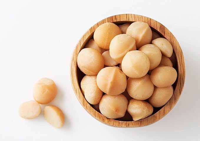 Food to Live Dry Roasted Macadamia Nuts 2 Pounds – Oven Roasted Whole Nuts Unsalted No Oil Added Great Vegan Snack Keto Kosher Bulk. High in Protein and Healthy Fats. Great for Baking