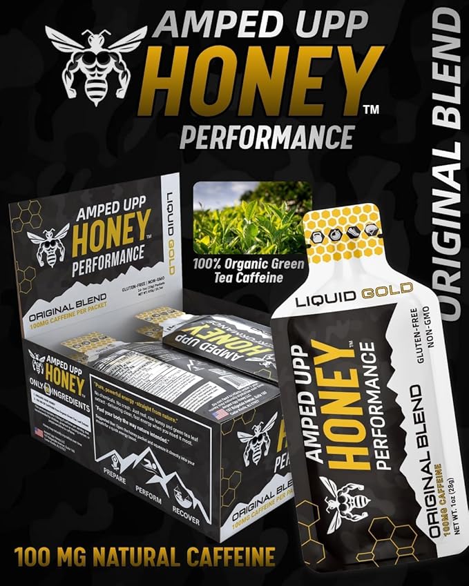 Amped Upp Honey (Pack of 24 PRE6-WORKOUT ORIGINAL)