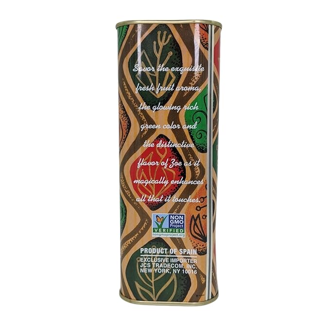 ZOE Extra Virgin Olive Oil 1-Liter Tins (Pack of 2)