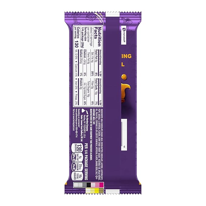 CADBURY DAIRY MILK CARAMELLO Milk Chocolate Candy Bars 4 oz (14 Count)