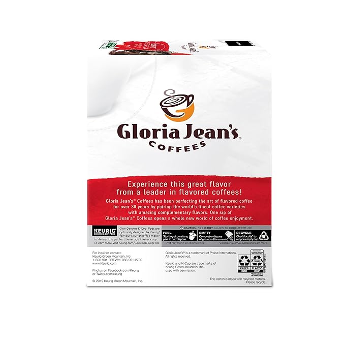 Gloria Jean's Raspberry Chocolate Lava Keurig Single-Serve K-Cup Pods Medium Roast Coffee 96 Count