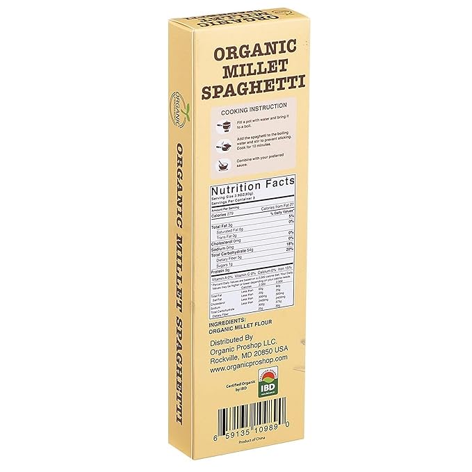 Organic Millet Spaghetti