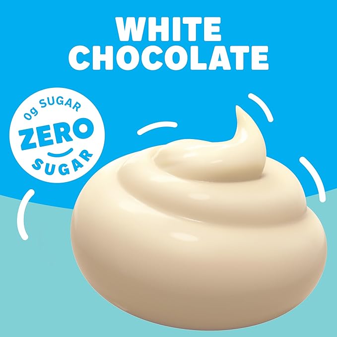Jell-O Zero Sugar Instant Pudding &amp Pie Filling Mix White Chocolate Flavor Sugar Free &amp Fat Free Reduced Calorie Dessert for Baking Pies &amp No-Bake Recipes 1 oz (Pack of 24)