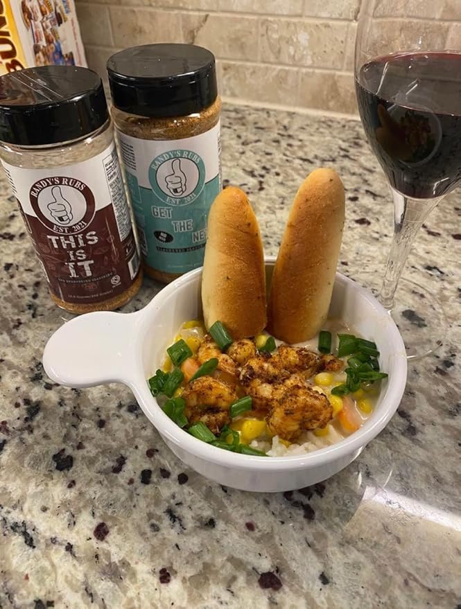 All Purpose Seasoning Bundle with Randy's Rubs Seasoning including THIS IS IT The Everything Seasoning (One 6 Ounce Shaker) GLUTEN FREE SUGAR FREE GET THE NET Blackened Seasoning (One 6 Ounce Shaker)
