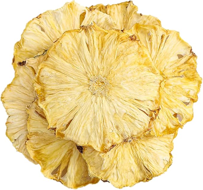 500g Pineapple Dried Fruit Slices Organic Fruit Pieces for Drinks Cocktails Baking Candle/Soap Making