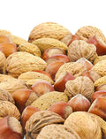 Anna and Sarah Premium Mixed Nuts in Shell California Jumbo Chandler Walnuts Extra Large Pecans California Almonds Large Oregon Hazelnuts (NO BRAZIL NUT) 6 Lbs