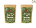 (2 PACK) NON-GMO Little Jasmine Vegan Jerky Wasabi Flavor Plant Based Protein Clean Ingredients Made in Taiwan 7.5 oz